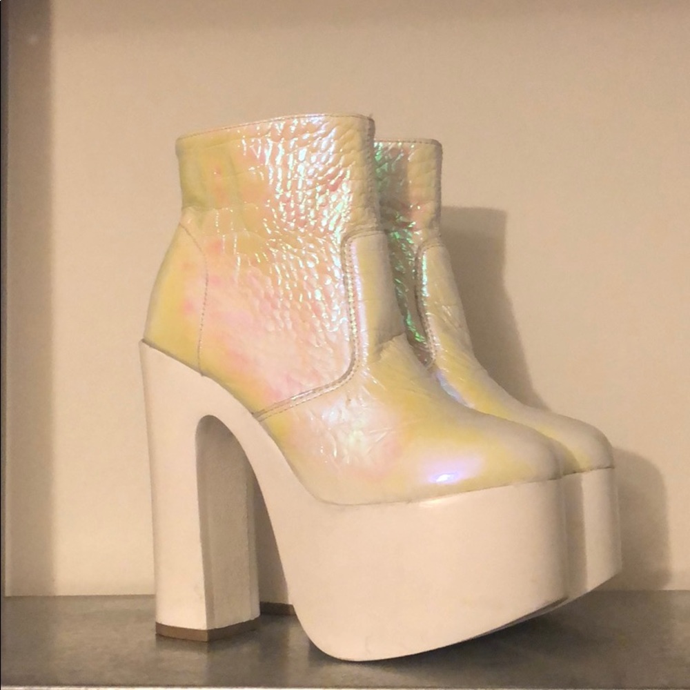 Dolls kill platform boots
